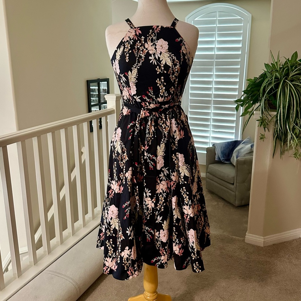 Rachel Zoe Floral Midi Dress